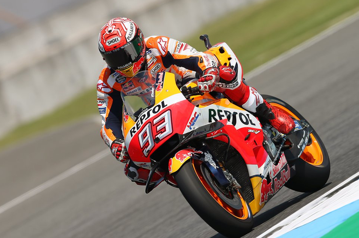 Marc Marquez harus puas di posisi keempat