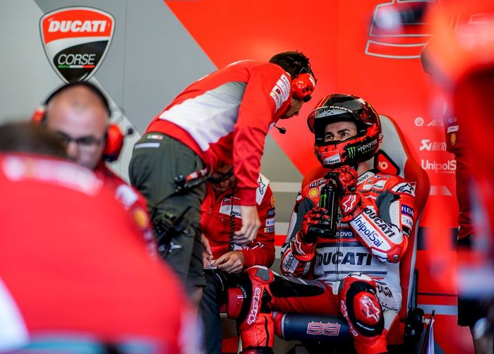 Jorge Lorenzo sudah menduga Ducati akan tetap mempertahankan Andrea Dovizioso