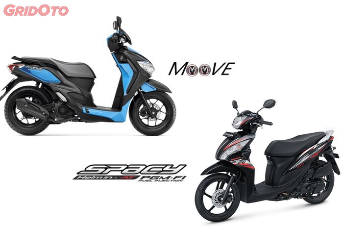 Honda Moove dan Honda Spacy