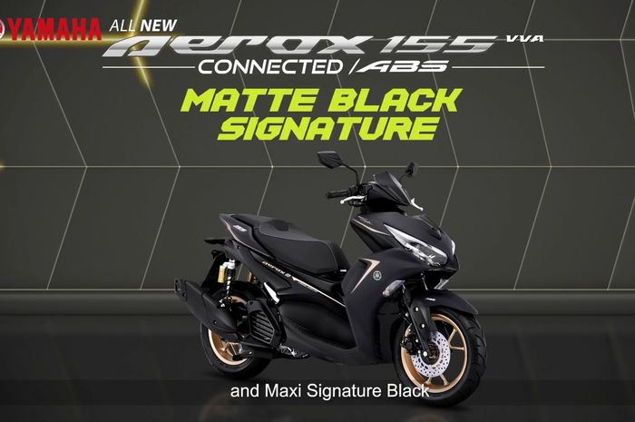 All New Yamaha Aerox 155 Connected Meluncur Fitur Makin Modern Ini Pilihan Warnanya Gridoto Com