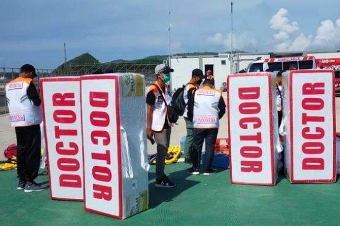 Tim Medis MotoGP dari Rumah Sakit Umum Daerah (RSUD) Provinsi NTB dibuat bingung dengan kenaikan sewa kendaraan jelang MotoGP Indonesia 2022