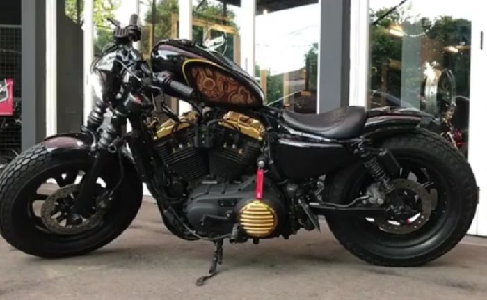 Moge spesial Harley-Davidson milik Gading Marten