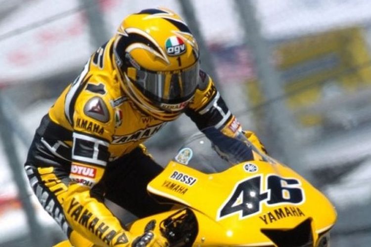 Replika Helm Valentino Rossi di Laguna Seca 2005 Dirilis, Berapa Sih  Harganya? - GridOto.com