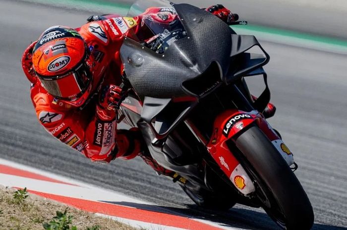Ducati juga melakukan evolusi aerodinamika pada tes MotoGP Catalunya 2022