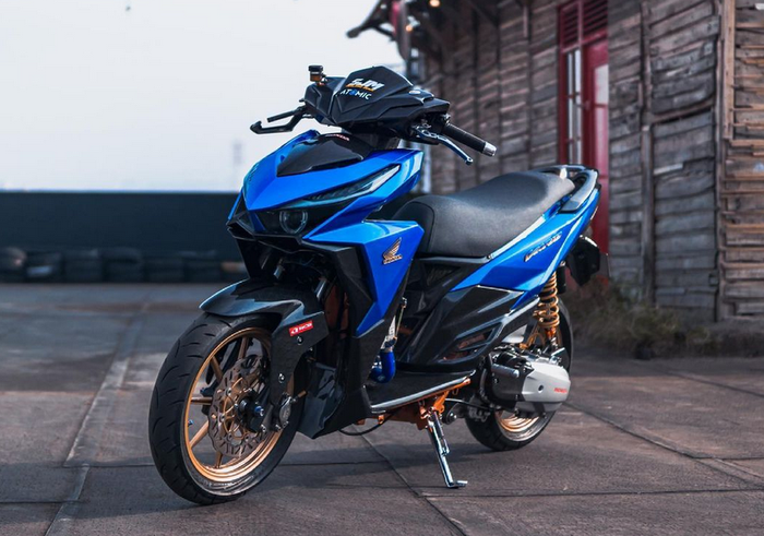 Honda Vario 125 spek gahar, performa mesin melejit spek gahar langganan sirkuit