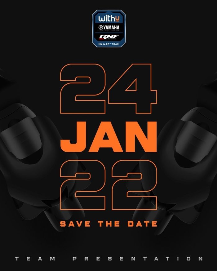 Launching tim RNF Racing akan dilakukan secara online pada tanggal 24 Januari 2021