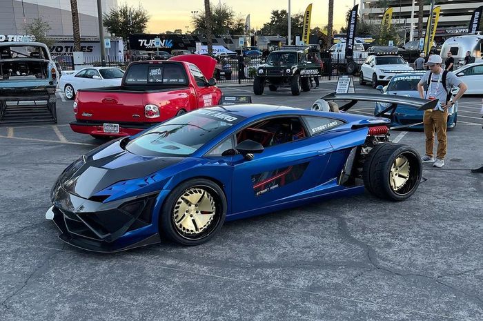 Modifikasi Lamborghini Gallardo sangar berjantung Toyota 2JZ