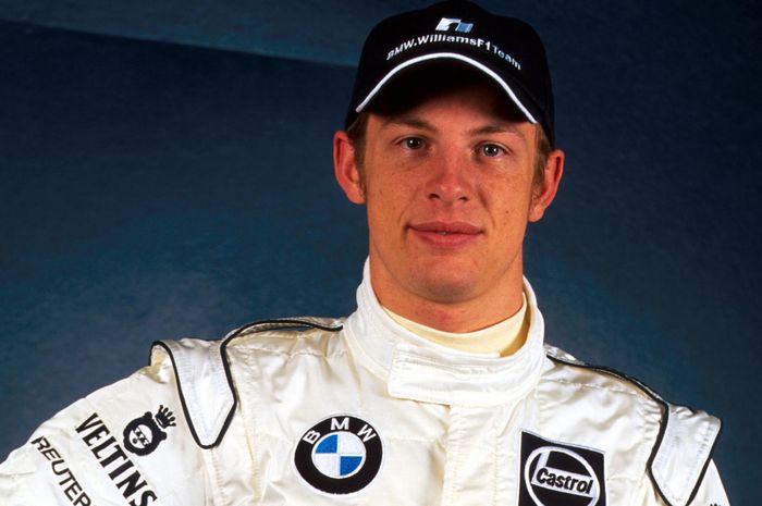 Jenson Button saat memulai karier di balap F1 tahun 2000 bersama tim Williams