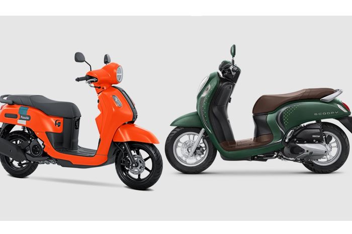Yamaha Fazzio vs Honda Scoopy