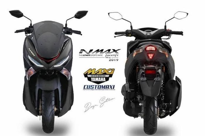 Yamaha NMAX facelift 2019.
