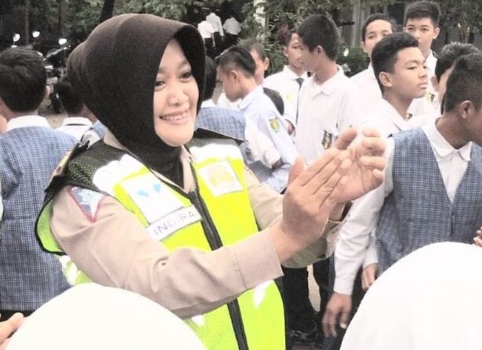 AKP Indira punya program keselamatan Anak dalam berlalu lintas