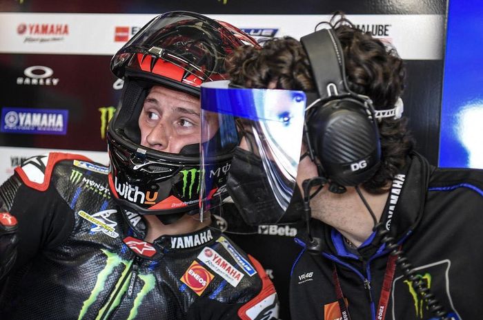 Kepala kru Yamaha Monster Energy, Diego Gubellini percaya diri Fabio Quartarao mampu juara MotoGP Spanyol 2022