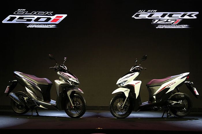 Honda Click 2018 dilengkapi kick starter