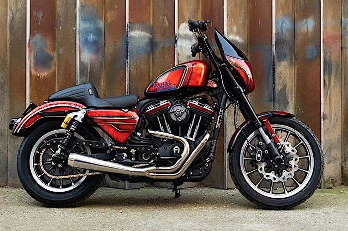 El Ganador Harley-Davidson Roadster bergaya Club Style