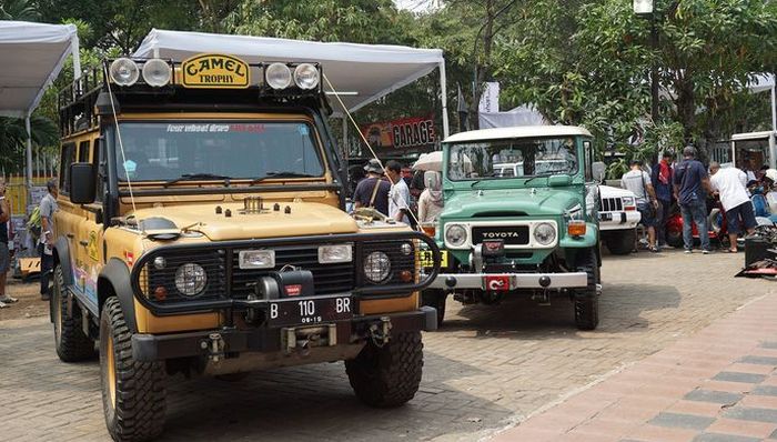 Modifikasi di Kampung Jip Otobursa Timplek Blek tahun lalu