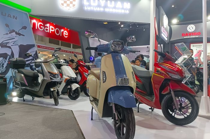 Merek motor listrik China, Luyuan, resmi masuk Indonesia