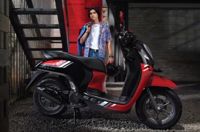 Tampilan Honda All New Scoopy punya tampilan warna baru