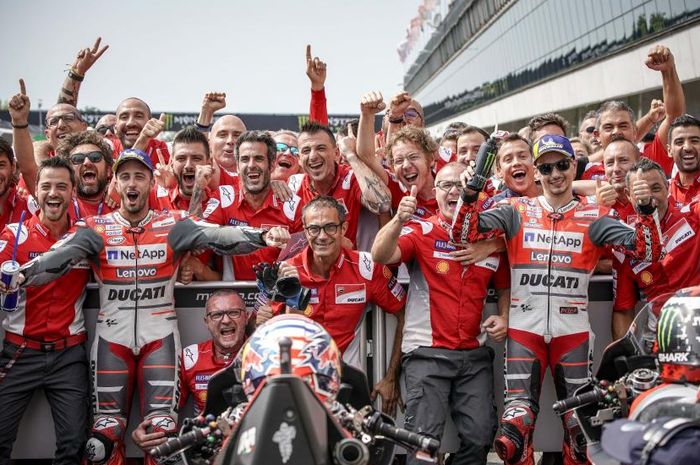 Padahal  Ducati Masih fokus memburu gelar juara dunia MotoGP dan WorldSBK