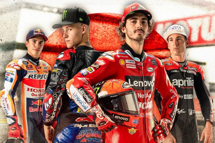 Jadwal MotoGP Jepang 2022 ada penyesuaian, jangan tertinggal aksi duel Pecco Bagnaia vs Fabio Quartararo serta Aleix Espargari dan Marc Marquez di Sirkuit Motegi (23-25/9)