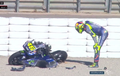 Ingat Crash Rossi di Tes Valencia? Ternyata Enggak Cuma Motornya yang Rusak