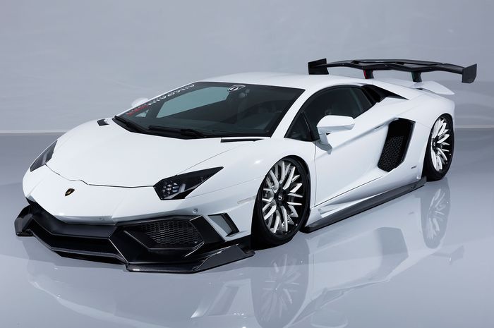 Lamborghini Aventador hasil modifikasi Aimgain