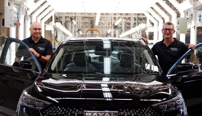 Peresmian Inchcape Manufacturing Facility di Wanaherang, Bogor, Jawa Barat, Jumat (13/9/2024).