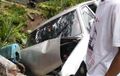 Hajar Yamaha Mio, Toyota Kijang Terperosok Ke Parit, Korban Justru Dari Pihak Lain