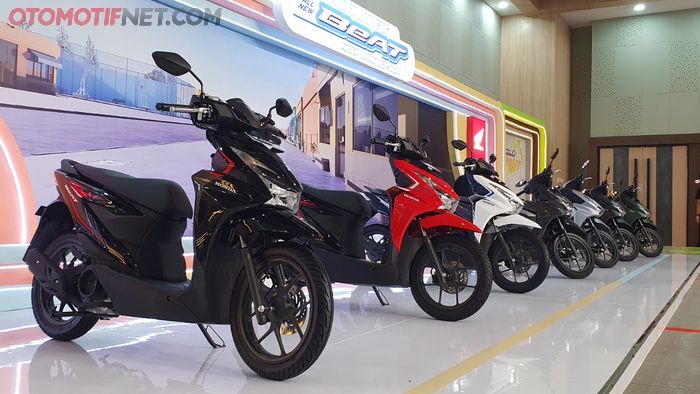 Pilihan warna All New Honda BeAT 2024