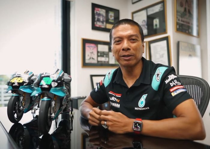 Bos Petronas Yamaha SRT, Razlan Razali ungkap alasan terima kontrak Valentino Rossi di MotoGP 2021