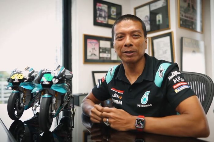 Bos Petronas Yamaha SRT, Razlan Razali dibuat merinding oleh  Valentino Rossi