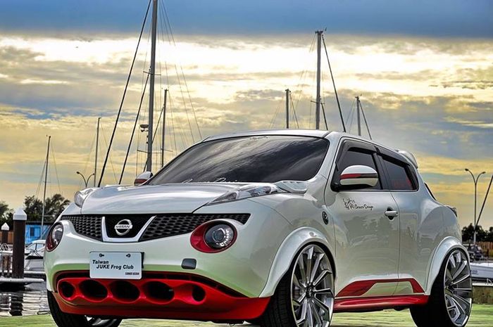 Modifikasi Nissan Juke dandan stylish dengan jubah dual-tone dan pelek baru