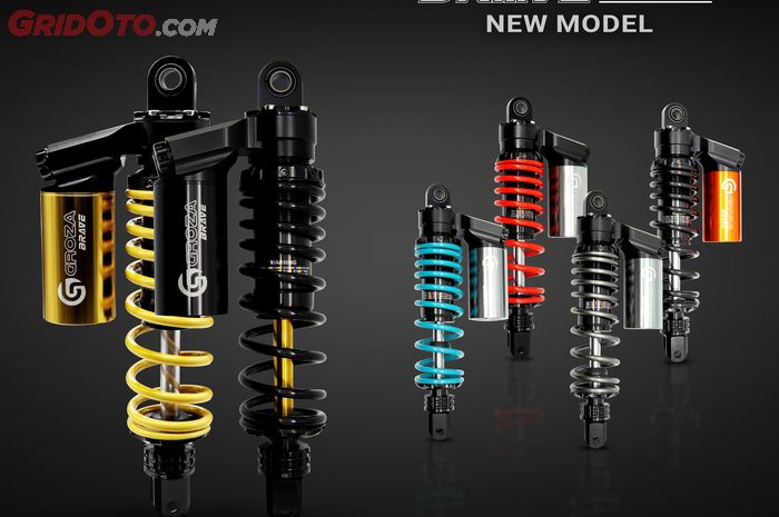 Sokbreker belakang Groza Brave Series disempurnakan dengan tampilan baru