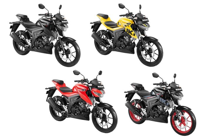 Pilihan warna GSX-S150 yang tersedia saat ini