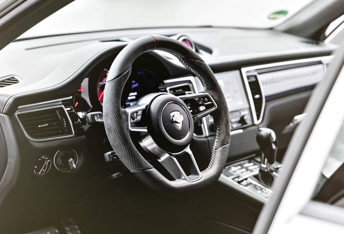 setir baru berlapis kulit