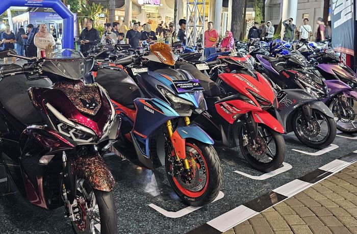 Kontes modifikasi Yamaha Aerox Alpha