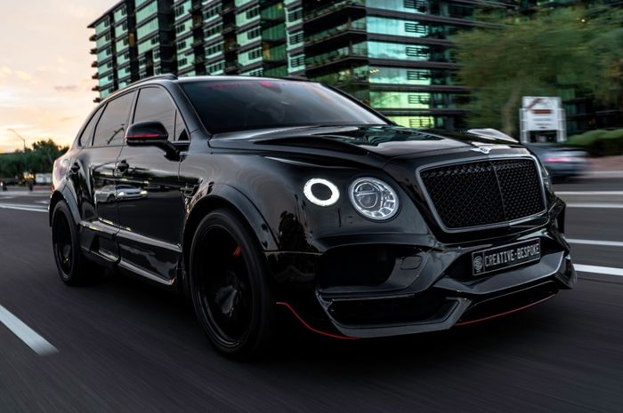 Modifikasi Bentayga fokus di bodi dan kabin