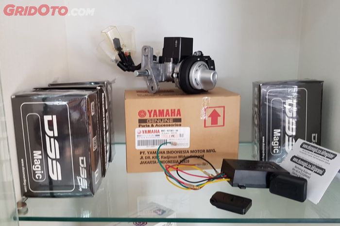 DSS smart key dan knop keyless Yamaha