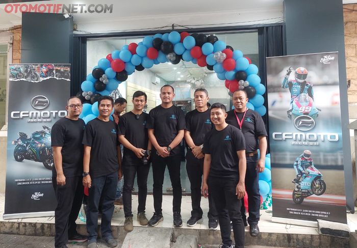 Peresmian dealer CFMoto di Gading Serpong, Tangerang.