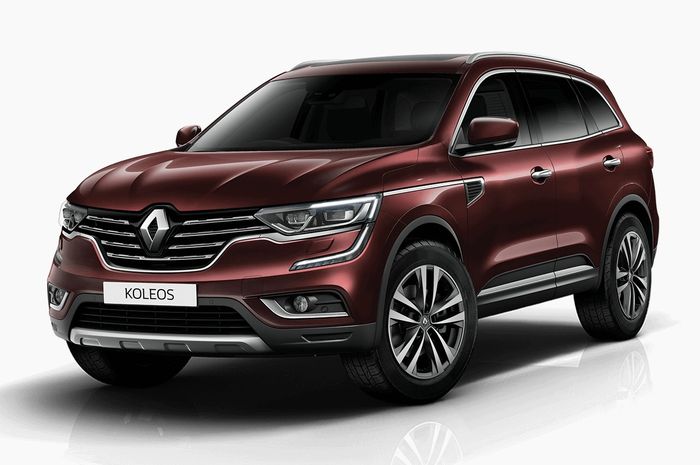 Renault Koleos warna baru merah marun