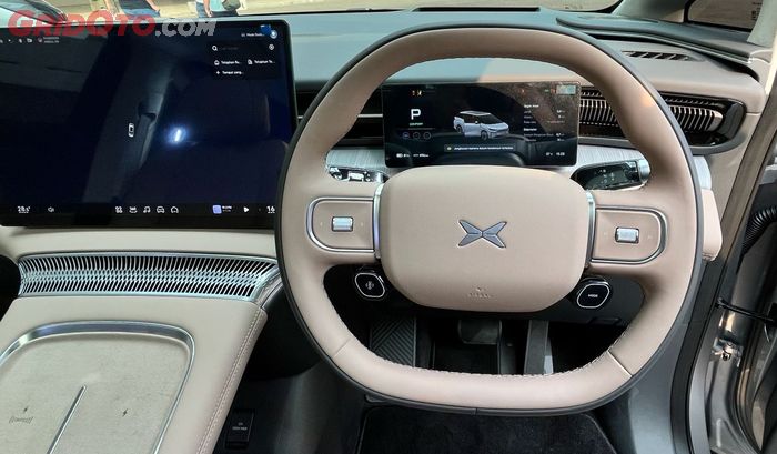 Desain stir baru pada Xpeng X9 Facelift