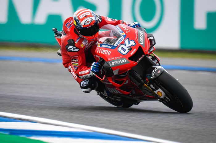 Andrea Dovizioso tercepat, Marc Marquez  posisi keempat sementara Valentino Rossi berada di posisi ke-11, berikut Hasil FP3 MotoGP Thailand 2019