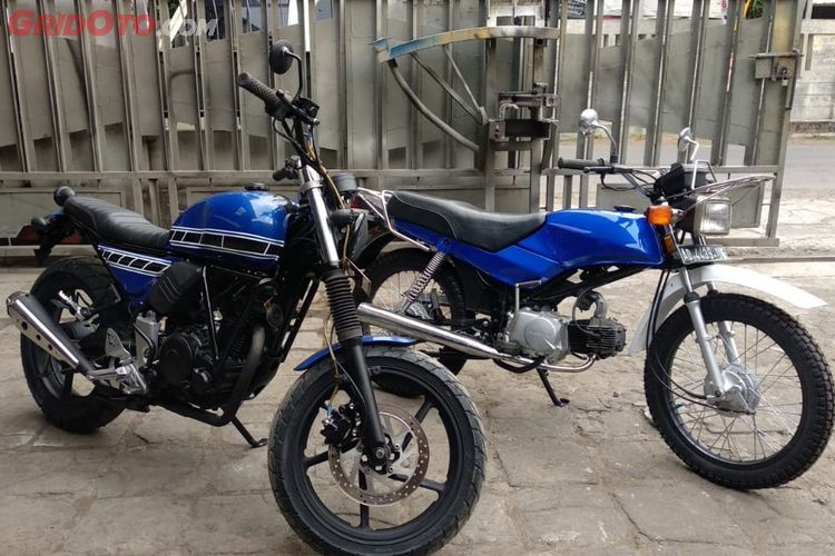 yamaha byson modif scrambler