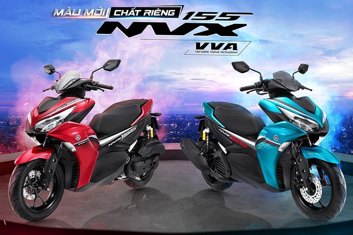 Warna baru Yamaha NVX 155 VVA, Aerox 155 versi Vietnam