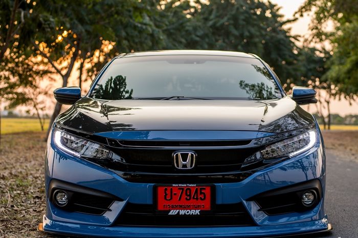 Modifikasi Honda Civic Tubro asal Thailand upgrade kabin dan mesin