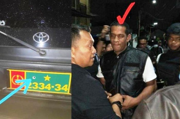 Jhoni Risdianto pelaku penembakan Letkol Dono Kuspriyanto ditangkap pada Rabu (26/12/2018)