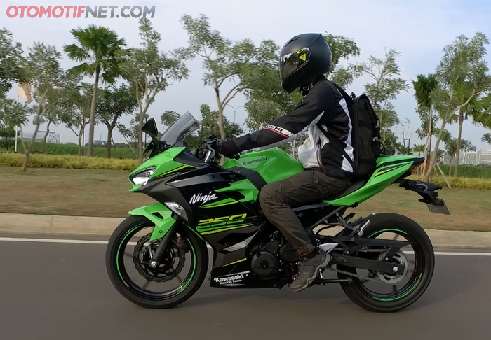 Riding position All New Kawasaki  Ninja 250