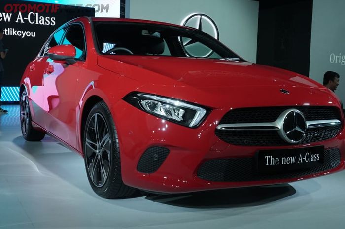 Tampang Hiu Mercedes Benz A200 Progressive Line Sudah Hadir Di Indonesia Gridoto Com