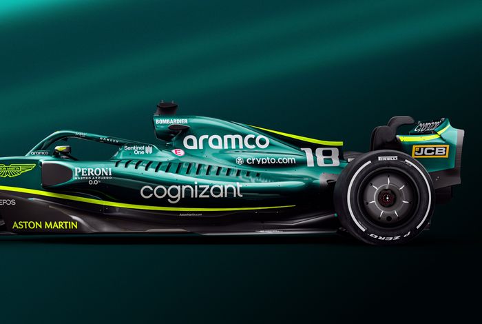 Aramco dan Cognizant sama-sama menjadi title sponsor tim Aston Martin di balap F1 2022