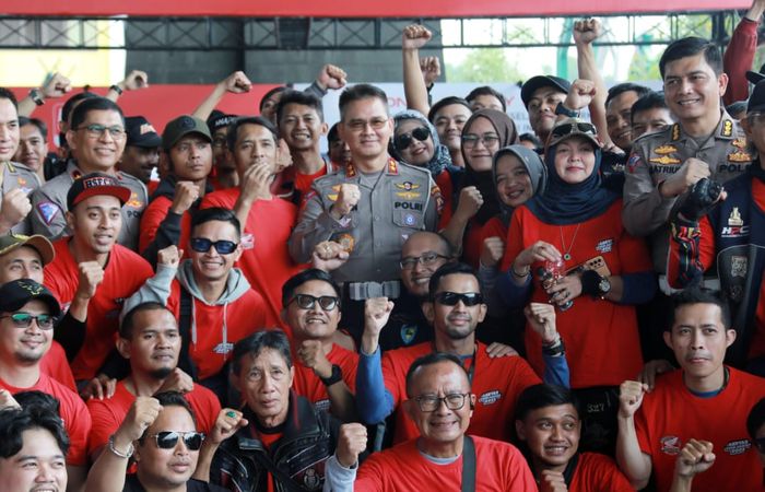 Kakorlantas Polri Irjen Pol Firman Shantyabudi, di acara Gebyar Keselamatan 2023 Bandung.