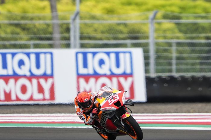 Marc Marquez diplopia lagi usai crash di Mandalika